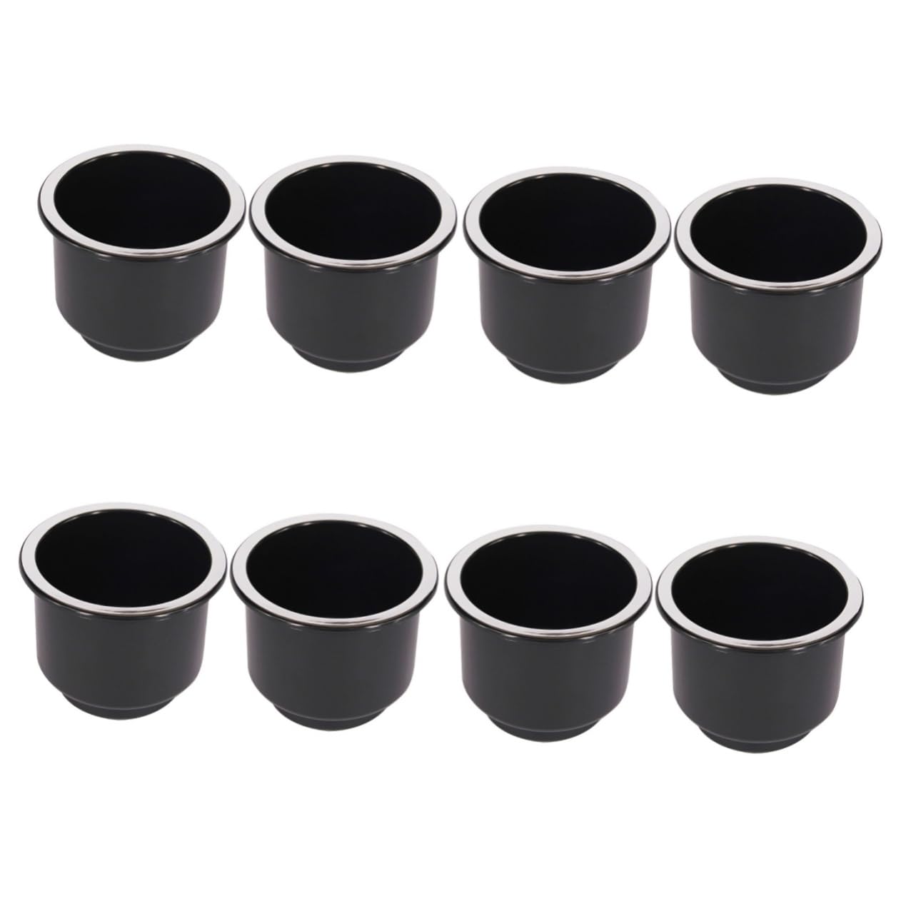 WHAMVOX 8 STK Sofa Becher Halter Tischbecherhalter Autozubehör Autositzzubehör Auto-Gadgets wohnwagenzubehör cupholder Teetassenhalter Universal-Getränkehalter fürs Auto Plastik Black von WHAMVOX