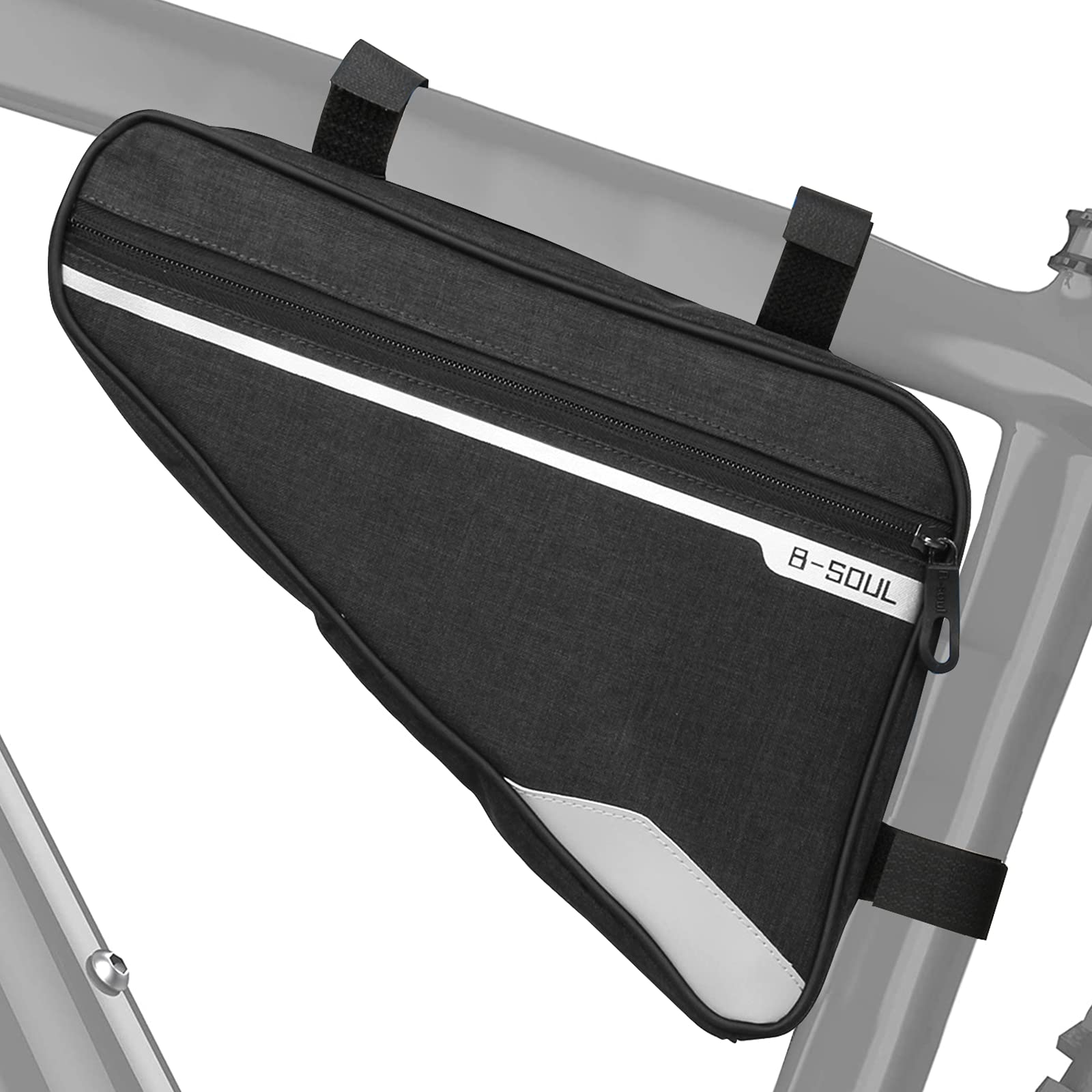 WHC Dreieckige Rahmentasche für Fahrrad, wasserdicht, dreieckige Tasche, ideal für Vorhängeschloss, Werkzeug, Regenjacke, Fahrradtasche, MTB-Rahmen, wasserdicht von WHC