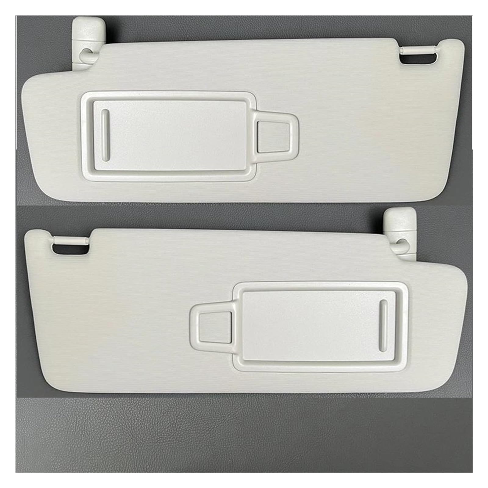 Für Skoda Octavia 3 Grau Innen Sonnenblende Make-Up Spiegel 5G0857551 5G0857552(Pair) von WHDMKUS