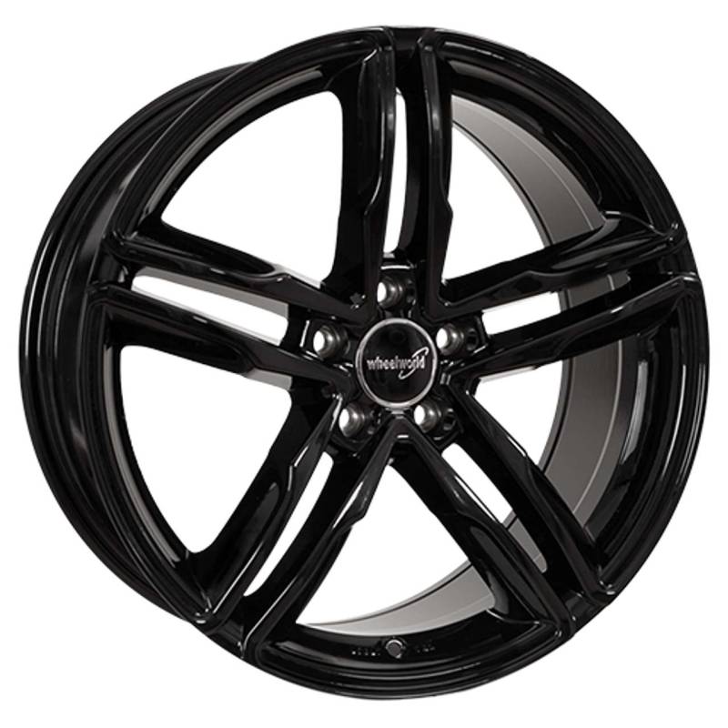 WHEELWORLD-2DRV WH11 black glossy painted 9.0Jx20 5x112 ET30 von WHEELWORLD-2DRV