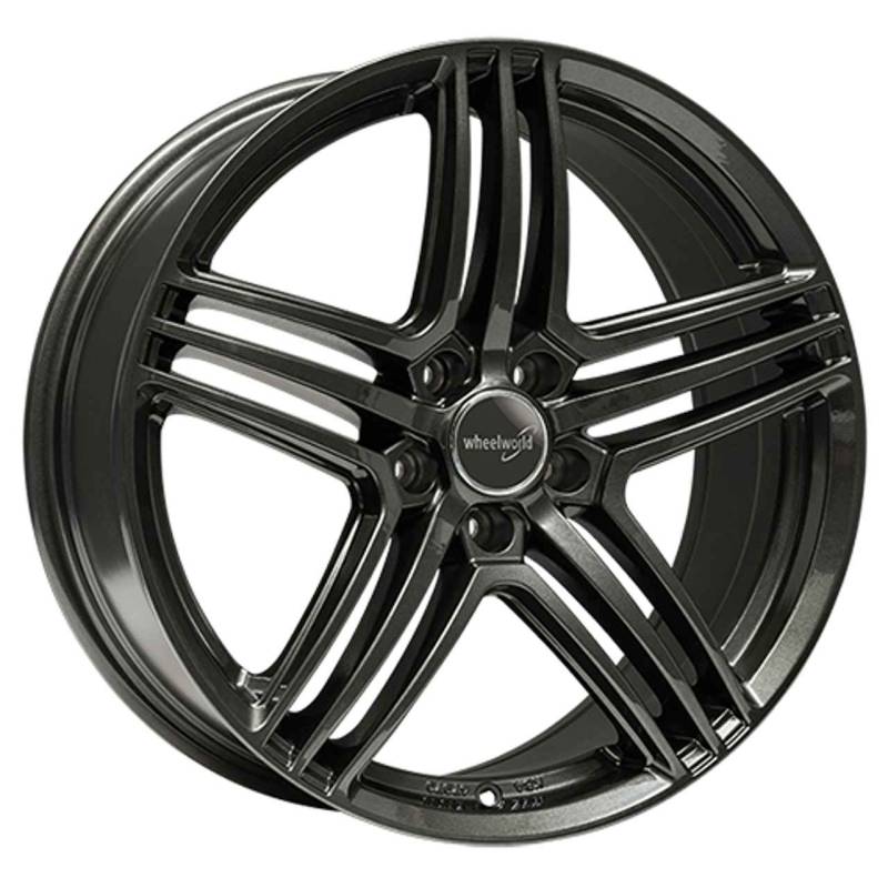 WHEELWORLD-2DRV WH12 Dark gunmetal full painted 8.0Jx18 5x112 ET45 von WHEELWORLD-2DRV