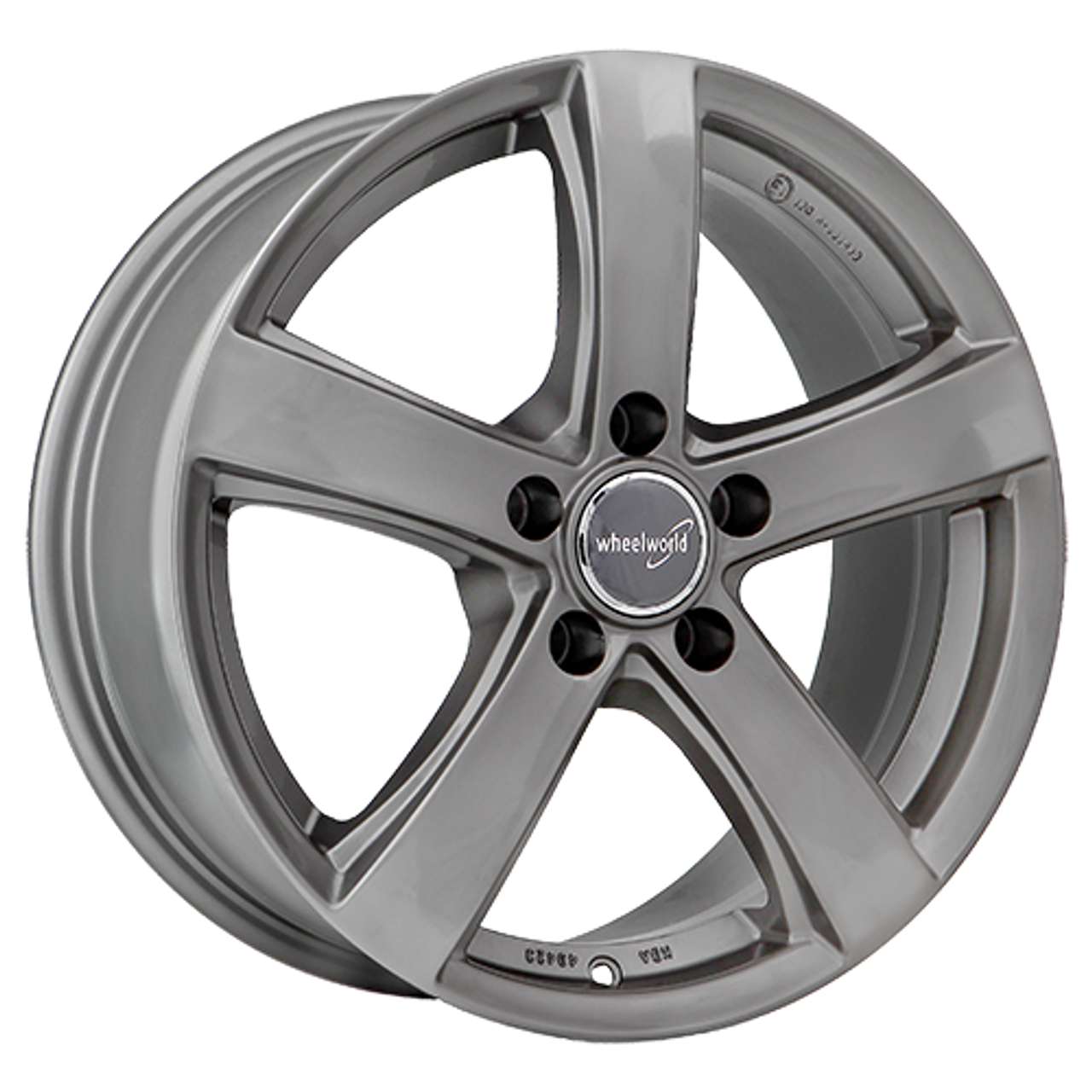 WHEELWORLD-2DRV WH24 Daytona Grau lackiert 6.5Jx16 5x112 ET46 von WHEELWORLD-2DRV