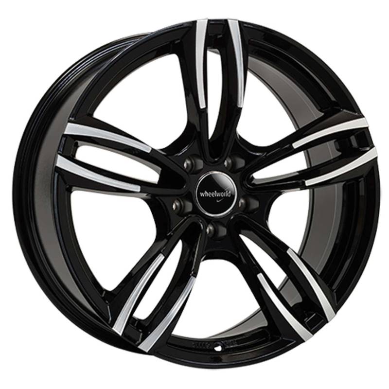 WHEELWORLD-2DRV WH29 schwarz hochglanzpoliert 8.5Jx19 5x112 ET25 von WHEELWORLD-2DRV