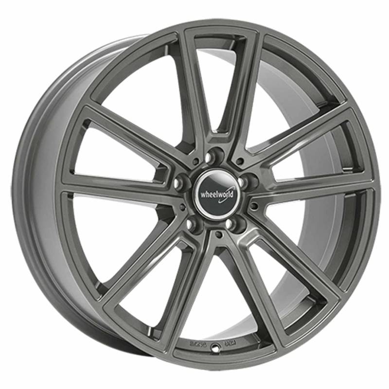 WHEELWORLD-2DRV WH30 DG+ Daytona Grau lackiert 7.5Jx17 5x112 ET45 von WHEELWORLD-2DRV