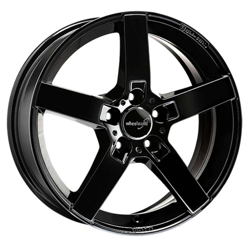 WHEELWORLD-2DRV WH31 black glossy painted 6.5Jx16 5x115 ET41 von WHEELWORLD-2DRV