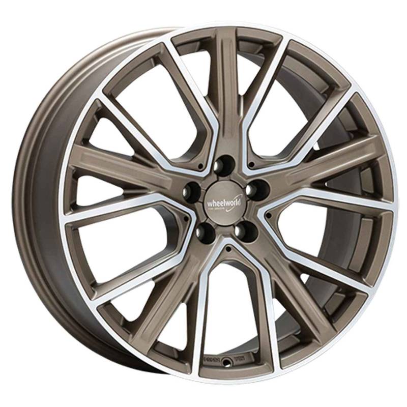 WHEELWORLD-2DRV WH34 bronze matt full machined 7.5Jx17 5x112 ET45 von WHEELWORLD-2DRV