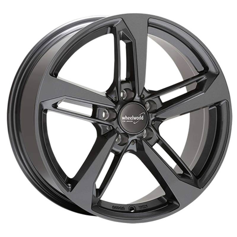 WHEELWORLD-2DRV WH36 Dark gunmetal full painted 8.5Jx19 5x112 ET48 von WHEELWORLD-2DRV