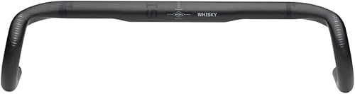 Whisky No.9 12 x Flare Drop Lenker | Straßen-, Kiesel-, Allroad, Offroad-Bike, 38 cm, Carbon, 31,8 Klemme, Schwarz von WHISKY