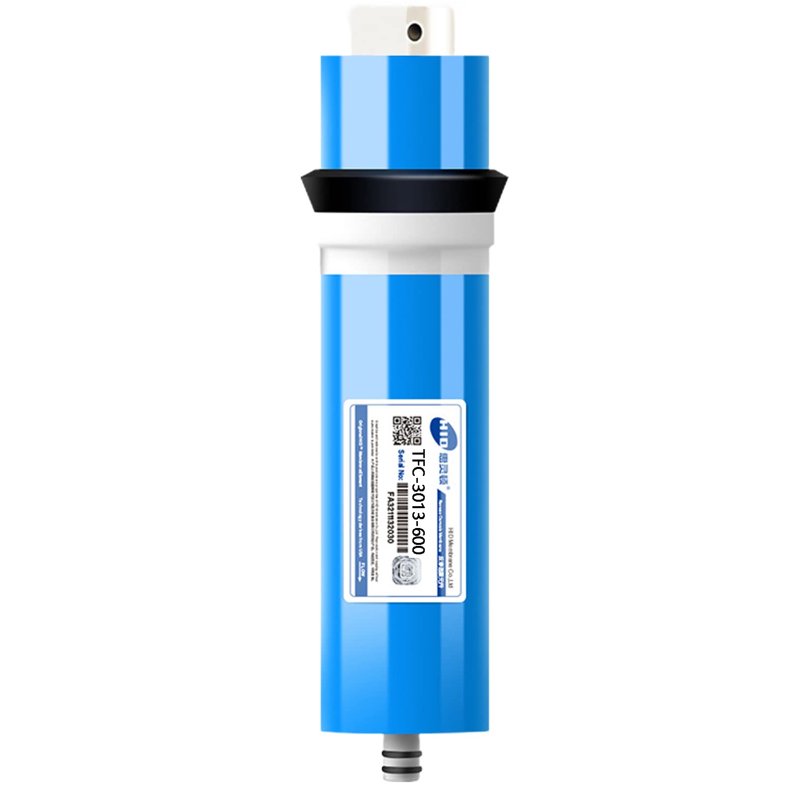 WHOROB Membrane 400 GPD Umkehrosmose-Membrane 3013-600 Für Osmoseanlagen-Umkehrosmose, Osmose Filter, Für Heimtrink RO Wasserfiltrationssystem,1 pack 3013/600 von WHOROB