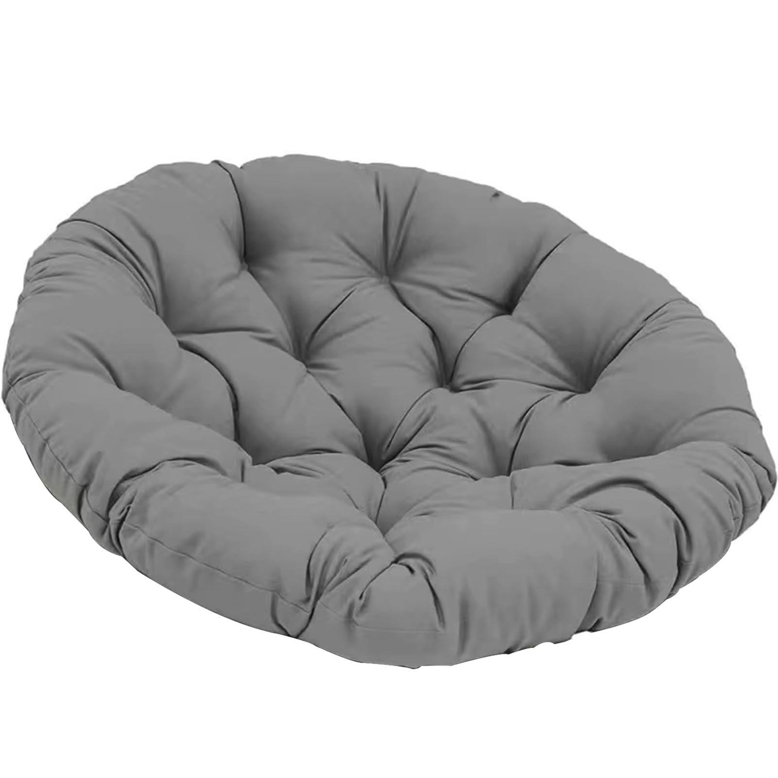 WHOROB Papasansessel Kissen, Radar Stuhl Pad, Rundes Dicke Stuhlkissen Bequem Weich Sitzkissen Hängesessel für Indoor Outdoor Garten Stuhlauflage,D,110 * 110cm von WHOROB