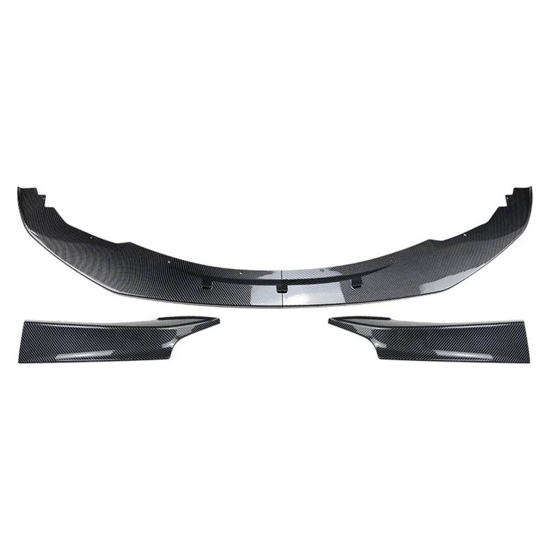 Frontspoiler Für 1 Serie F20 F21 Für Sport 2012-2014 Stil Canard Abdeckung Trim Splitter Frontschürze Lip Spoiler Glänzend Schwarz Carbon Faser Frontstoßstange Auto(1 Set Carbon Look) von WIBNBRO