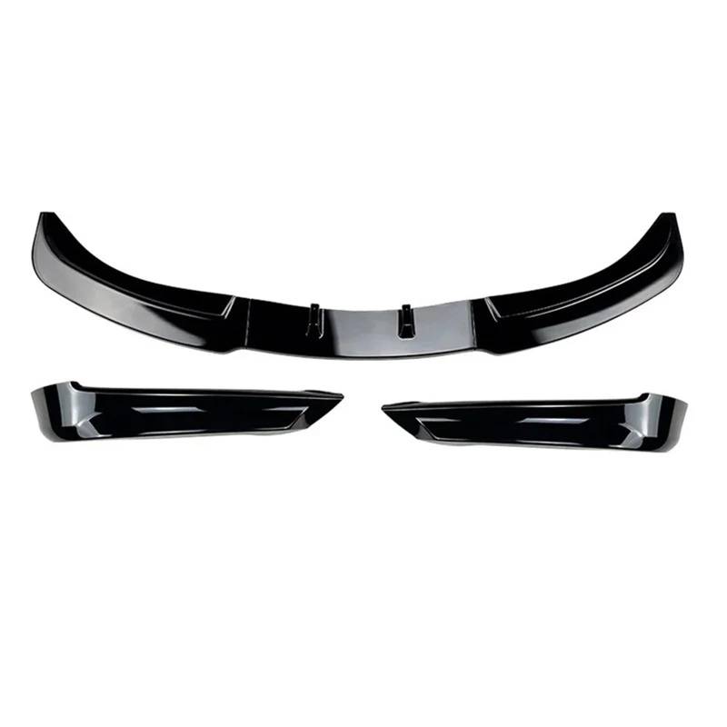 Frontspoiler Für 3er E90 E91 320i 325i 2005–2008 Stoßstangen Diffusor Spoiler Schutzfolie Body Kits Frontstoßstangen Lippensplitter Frontstoßstange Auto(Gloss Black Set) von WIBNBRO