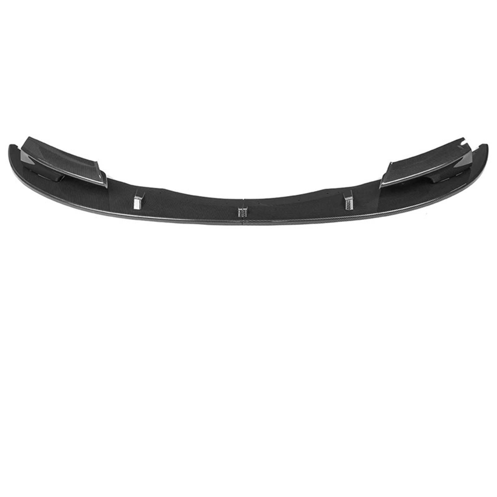 Frontspoiler Für E90 E91 E92 E93 Für M3 2007–2013 4 Stück E90 Auto Frontstoßstangen Splitter Diffusor Lippenschutz Spoiler Deflektor Lippenschutz Frontstoßstange Auto(Carbon Fiber Look) von WIBNBRO