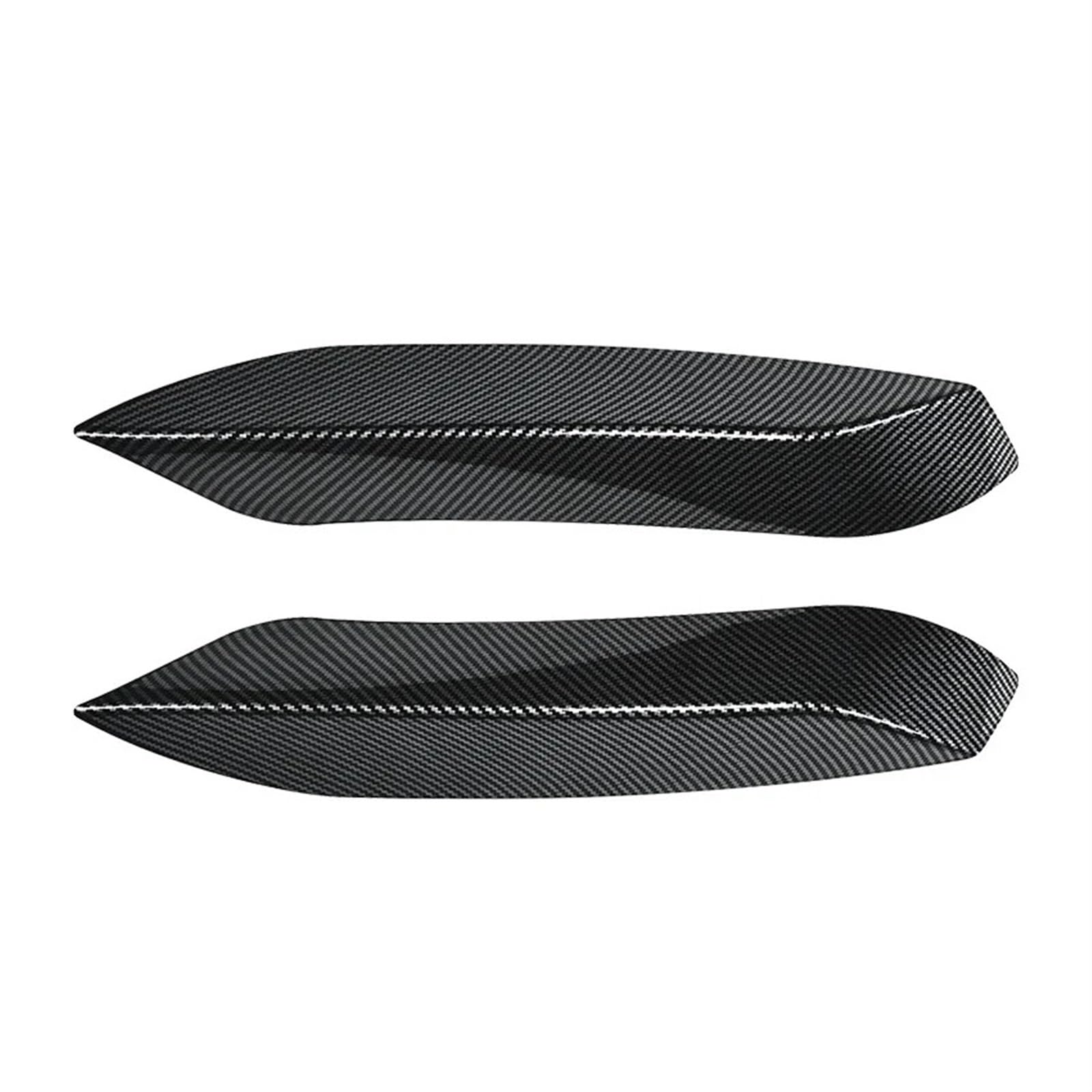 Frontspoiler Für M3 Für M4 F80 F81 F82 F83 2013-2018 Auto Frontschürze Lip Spoiler Splitter Stoßstange Canard Lip Splitter Body Kit Von Für ABS Frontstoßstange Auto(Carbon Look D) von WIBNBRO