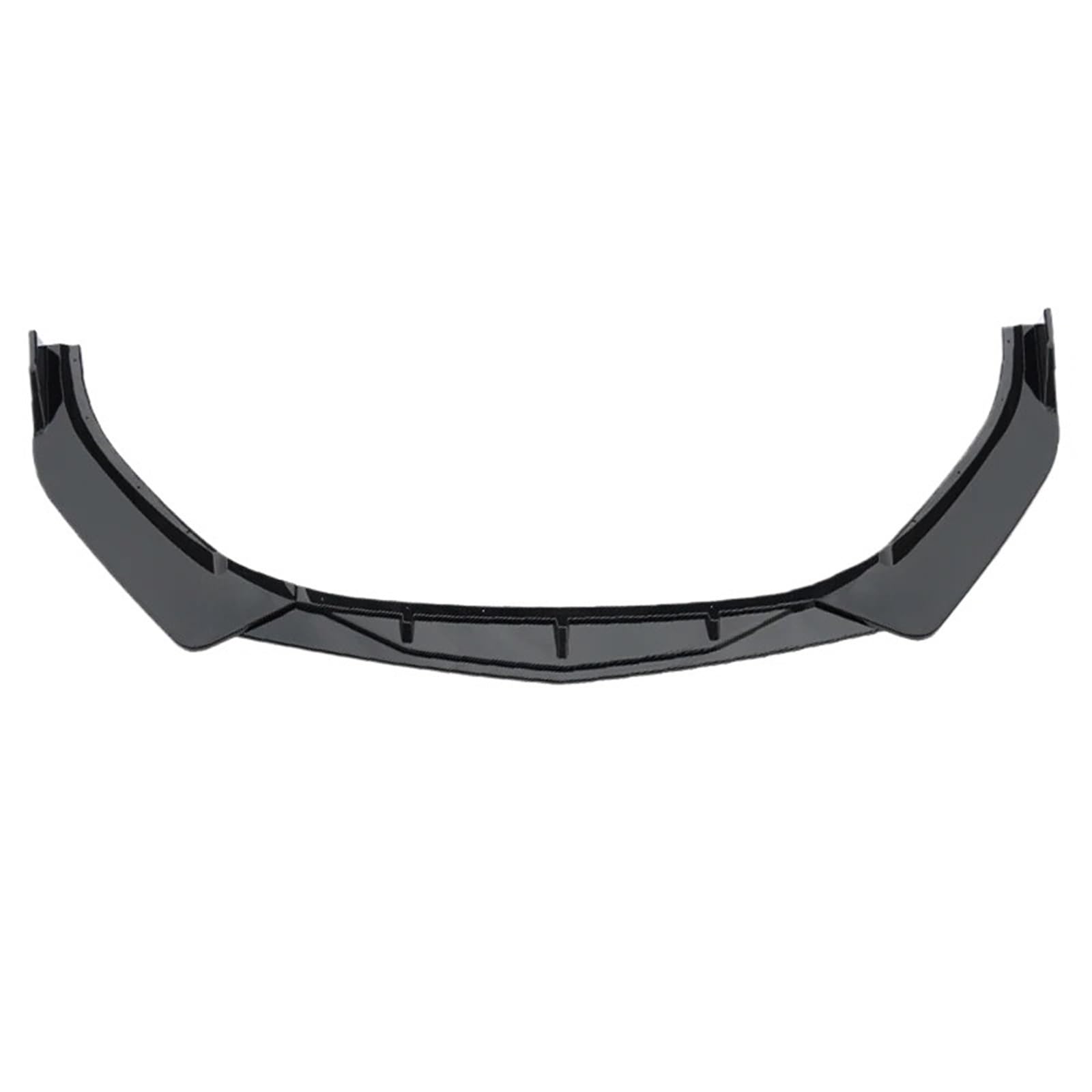 Frontspoiler Für MG5 2021 2022 Auto Vorderen Stoßfänger Lippe Kinn Spoiler Splitter Diffusor Bodykit Schutz Schutz Deflektor Glasig Schwarz Zubehör Frontstoßstange Auto(Glossy Black) von WIBNBRO