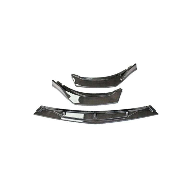 Frontspoiler Für Morris Für Garagen MG6 2020-2024 Stoßstange Schutzfolie Auto Zubehör Auto Front Stoßstange Lip Splitter Diffusor Spoiler Körper Kit Frontstoßstange Auto(Carbon Fiber Look) von WIBNBRO