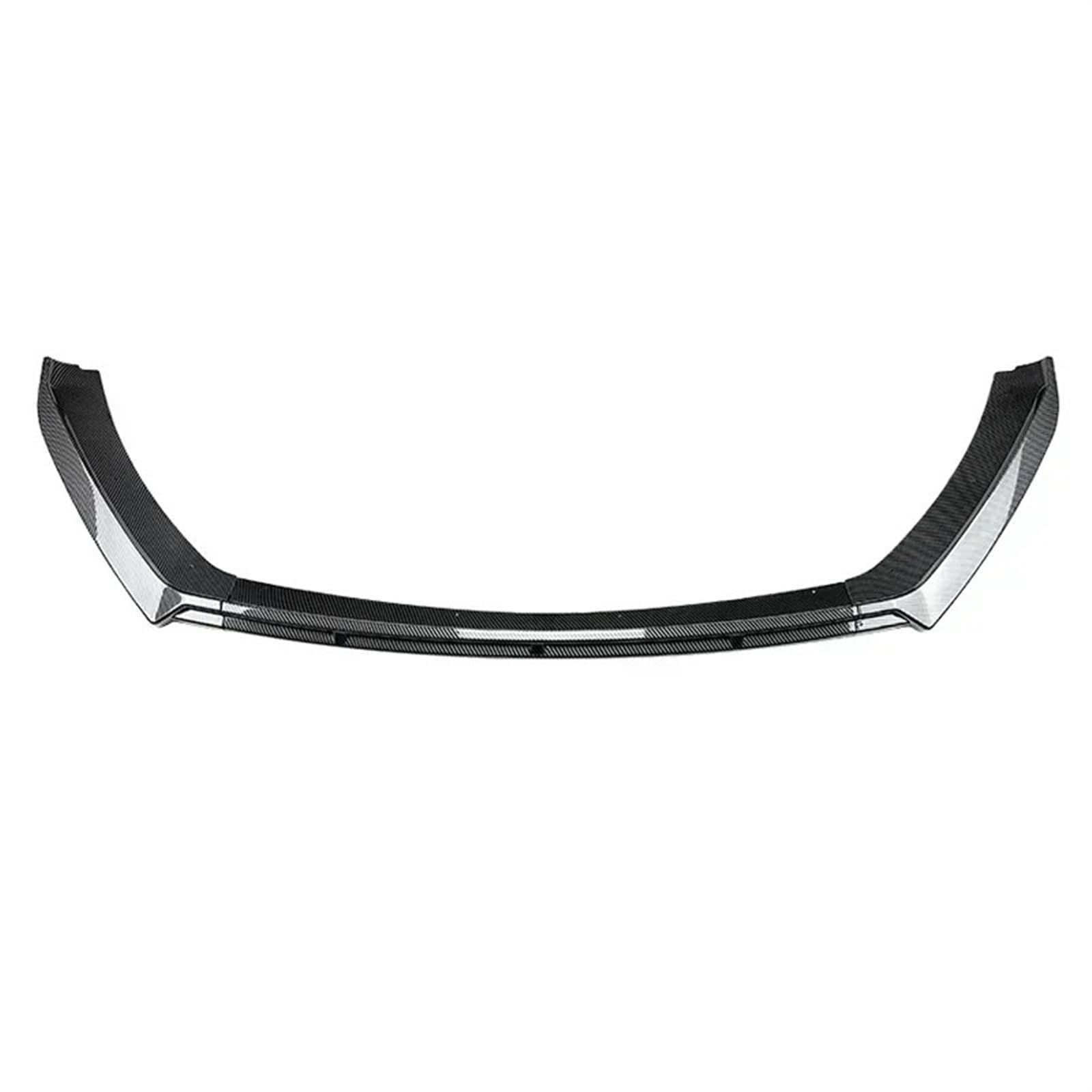 Frontspoiler Für Seat Für Leon 3 MK3 MK3.5 2012-2019 Frontschürze Splitter Lip Diffusor Tuning Kunststoff Spoiler Zubehör Body Kit Front Schaufel Frontstoßstange Auto(MK3.5 Carbon Look) von WIBNBRO