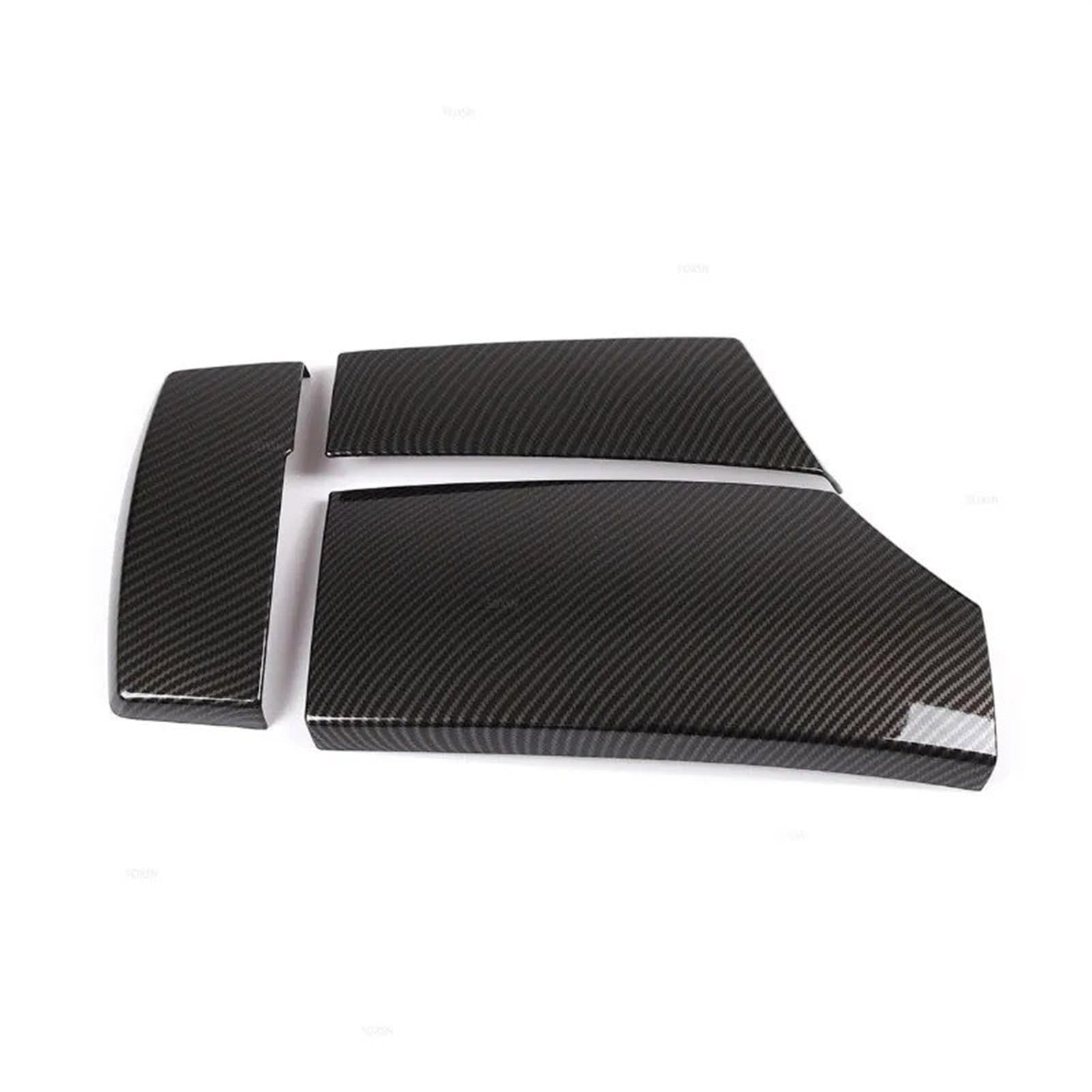 Für 5 Series E60 2004 2005-2009 2010 Carbon Fiber Style Mittelkonsole Armlehne Aufbewahrungsbox Innenzubehör Abdeckung Innenraum Trim Aufkleber von WIBNBRO