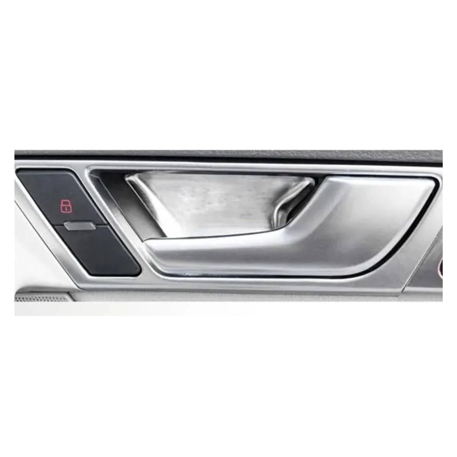 Für A6 Für C5 Für C6 Zentrale Steuerung Getriebe Shift Panel Multimedia Tasten Handauflage Auto Abdeckungen Aufkleber Trim Zubehör Auto Styling Innenraum Trim Aufkleber(D Model Silver) von WIBNBRO