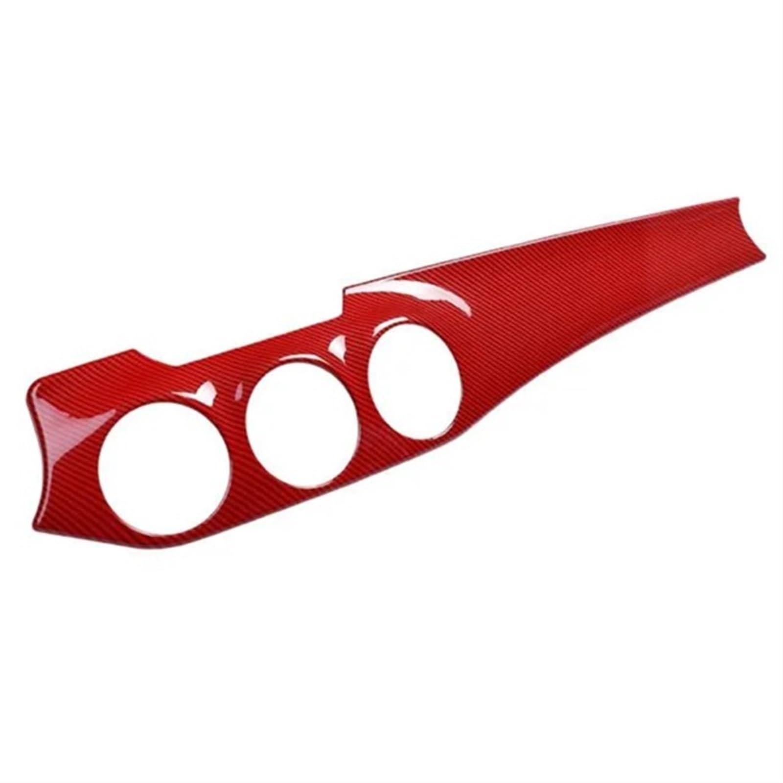 Für Benz Für CLA 250 W117 Für GLA220 Für AMG Für CLA 45Air Outlet Abdeckung Instrument Trim Streifen Zentrale Bedienfeld Instrument Panel Trim Innenraum Trim Aufkleber(Red) von WIBNBRO