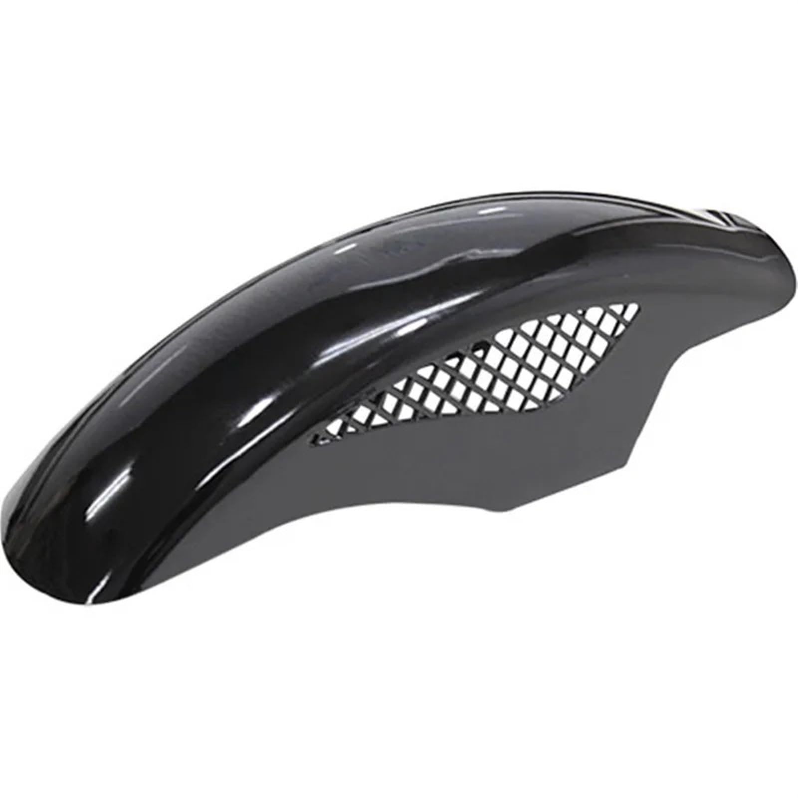 Für Cbx250 Für Cbx400 Für Cbx400F 1 Stücke Motorrad Abs Front Fender Anti-Splash Motorrad Karosserie Umbauteile Motorrad Kotflügelschutzblech(Black) von WIBNBRO