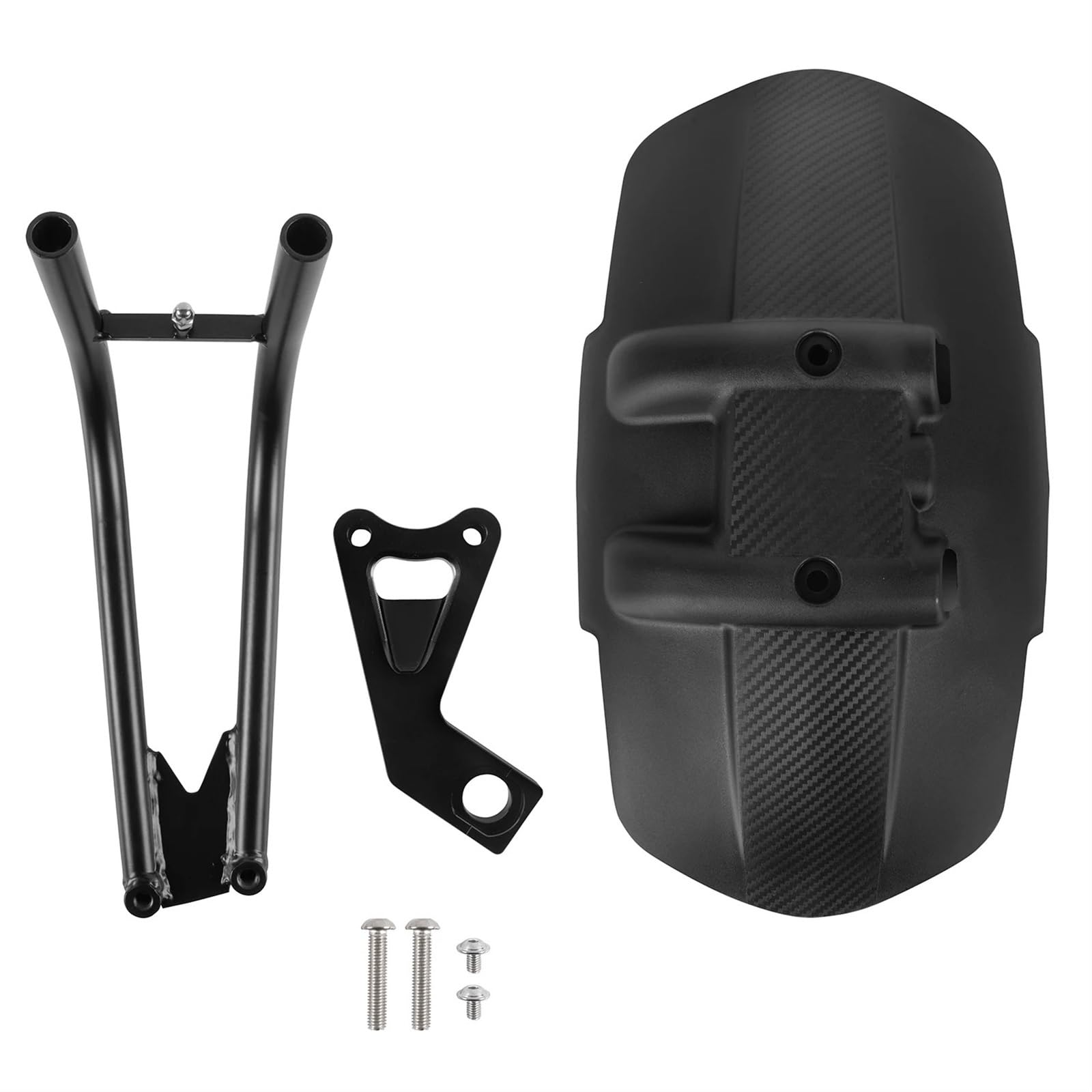 Für G310GS Für G310R 2017-2022 Motorrad License Halter Hinterrad Kotflügel Reifen Hugger Kotflügel Motorrad Kotflügelschutzblech(Rear Fender) von WIBNBRO