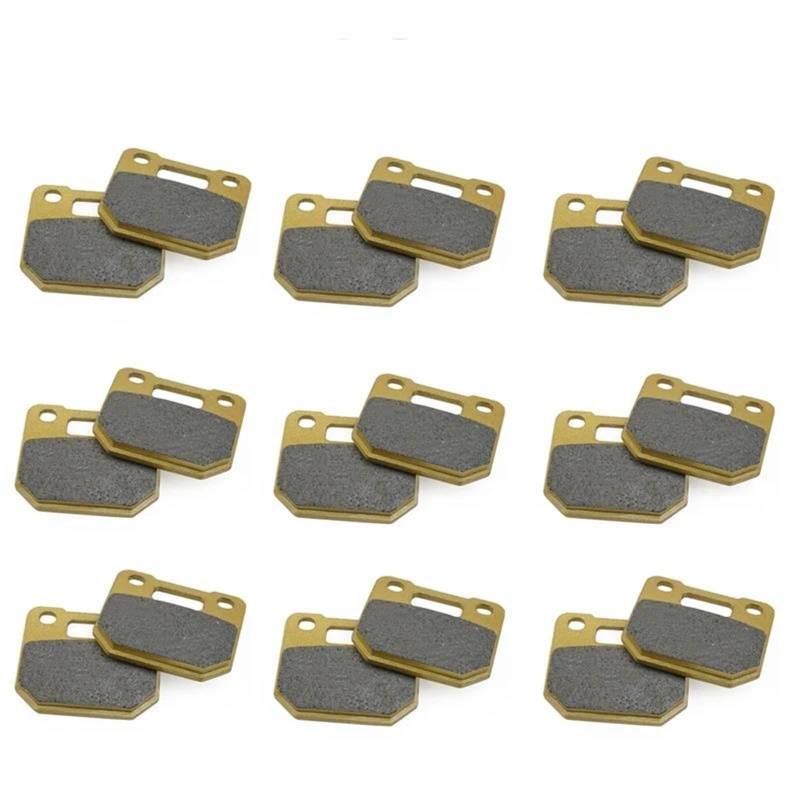 Für RPM Für Adelin Für Frando 82mm Bremssattel Pad Motorrad Scheiben Bremsbeläge Motorrad-Bremsbeläge Bremsbeläge Vorne Und Hinten(9 Pair) von WIBNBRO