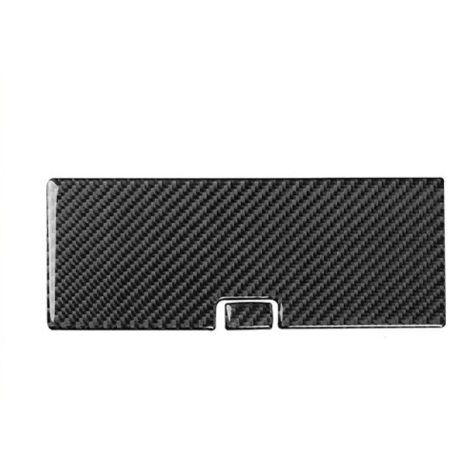 Für Suzuki Für Grand Für Vitara 2006-2013 Carbon Fiber Center Schalthebel Tasse Halter Panel Abdeckung Auto Innen Trim Zubehör Aufkleber Innenraum Trim Aufkleber(3 Black) von WIBNBRO