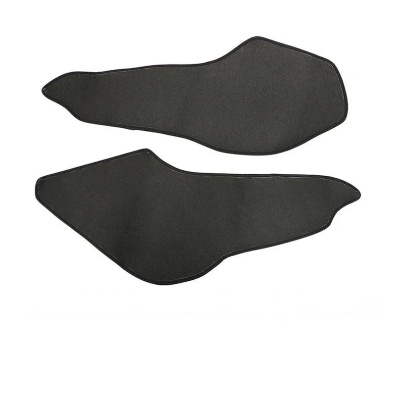 Für Tesla Für Modell 3 Y Zentrale Steuerung Anti Kick Pads Hinten Tür Schutzhülle Leder Matte Auto Zubehör Seite Verteidigung Kick Pad Innenraum Trim Aufkleber(Side Pads 3) von WIBNBRO