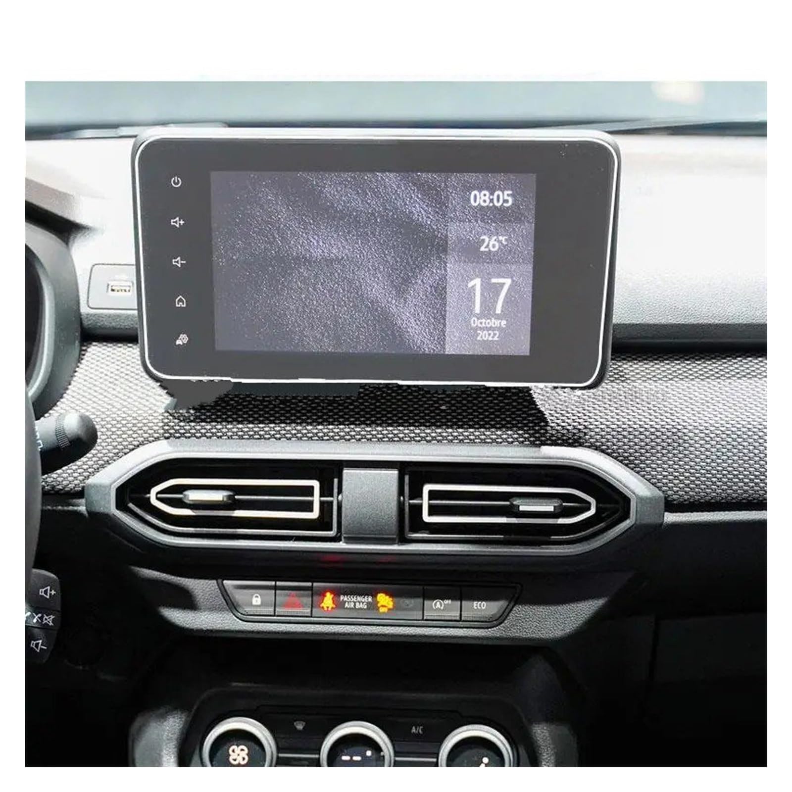 Gehärtes Glas Displayschutz Für Dacia Für Jogger 2022 Schutz Film 8 Zoll Auto GPS Navigation Display Screen Protector Gehärtetes Glas Schutzfolie von WIBNBRO