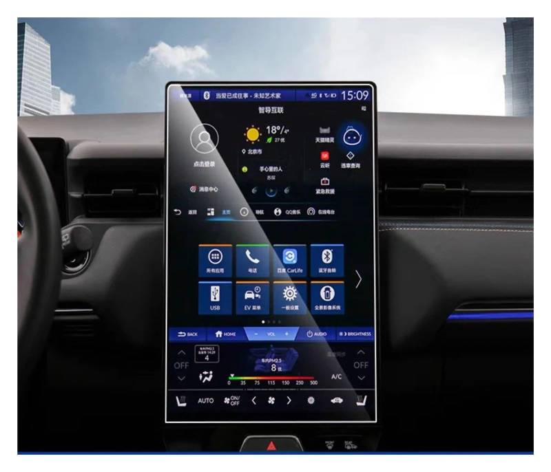 Gehärtes Glas Displayschutz Für ENS1 2022–2023 LCD-GPS-Navigation Und Armaturenbrett Gehärtete Glas-Displayschutzfolie Gehärtetes Glas Schutzfolie(GPS) von WIBNBRO