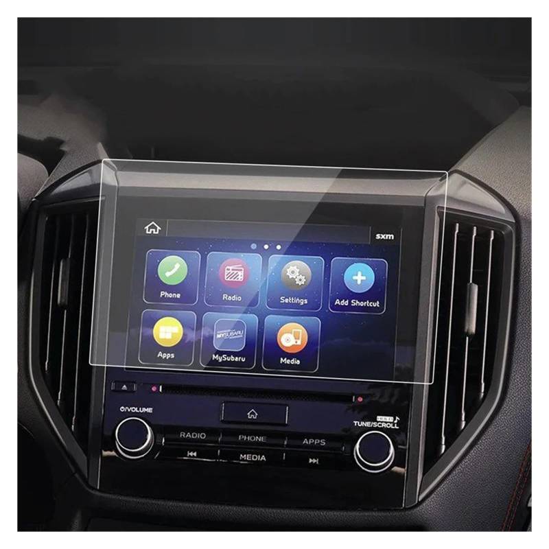 Gehärtes Glas Displayschutz Für Subaru Für Crosstrek 2024 11,6 Zoll Screen Protector Navigator Schutz Gehärtetem Glas Schutz Film Auto Aufkleber Gehärtetes Glas Schutzfolie(21-23 HD) von WIBNBRO