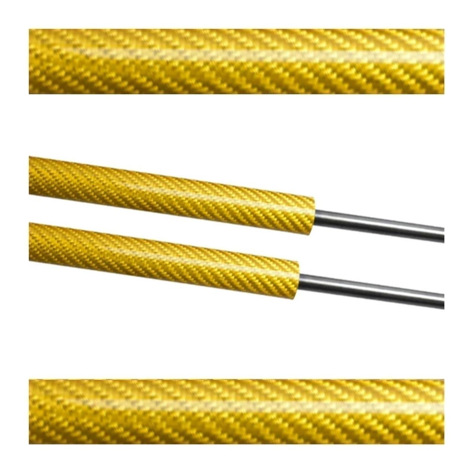 HeckklAppendämpfer Für 1 Serie F20 F21 2011-2019 Fließheck Heckklappe Kofferraum Lift Stützstange Gasdruckfedern Schockdämpfer Prop Quellen Absorber Heckklappen Federbeinstangen(Yellow Carbon Fiber) von WIBNBRO