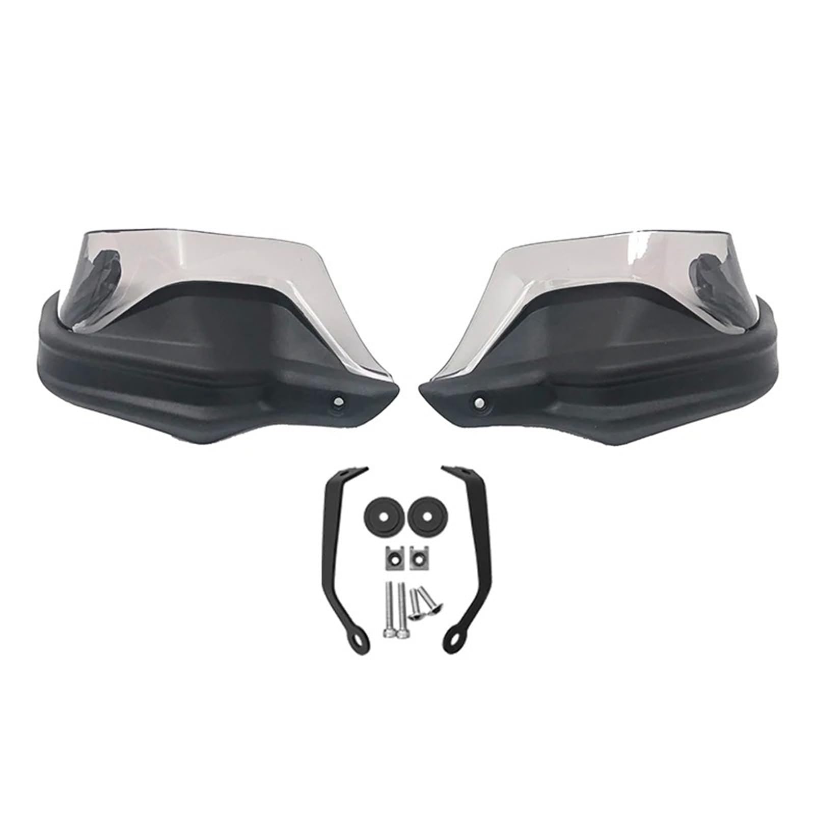 Lenker Handschutz Schild Für Benelli Für TRK702 2022-2023 Motorrad Handschutz Schild Handschutz Schutz Windschutzscheibe Motorrad Handprotektoren(Black Grey Set) von WIBNBRO