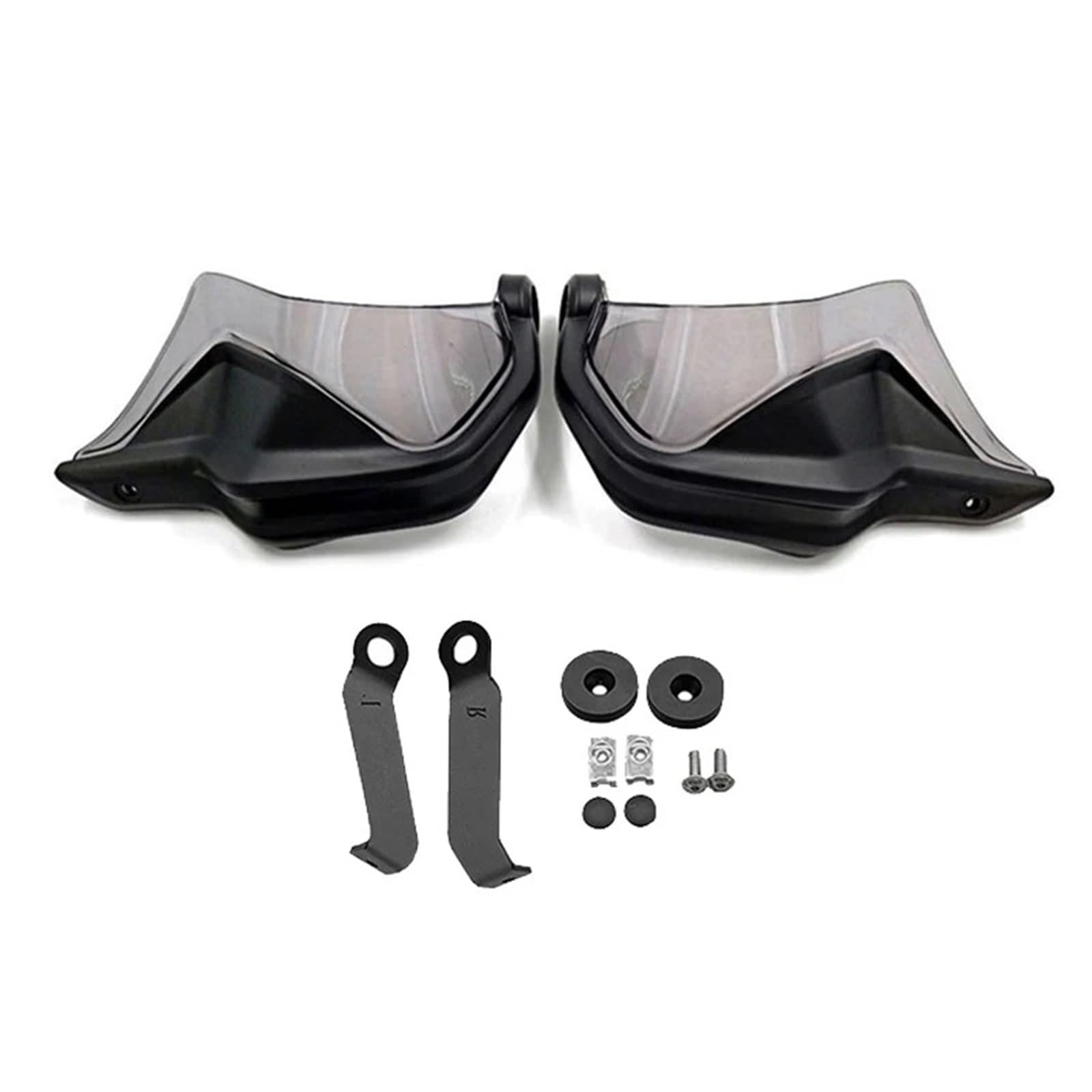 Lenker Handschutz Schild Für Integra750 Für NC750D Motorrad Lenker Handschutz Schild Hand Schutzfolie Windschutzscheibe Motorrad Handprotektoren(Black Grey-1Set) von WIBNBRO