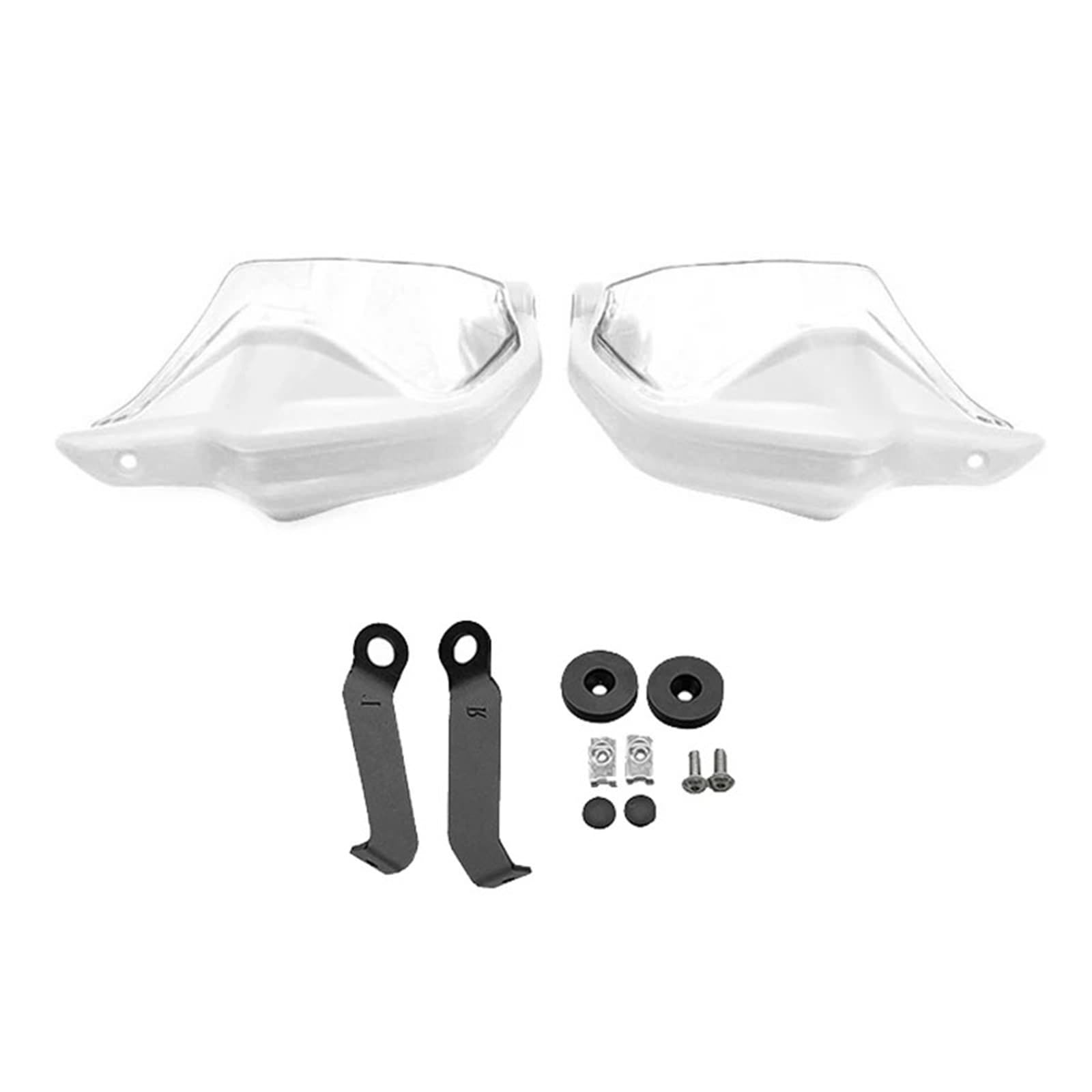 Lenker Handschutz Schild Für Integra750 Für NC750D Motorrad Lenker Handschutz Schild Hand Schutzfolie Windschutzscheibe Motorrad Handprotektoren(White Clear -1Set) von WIBNBRO