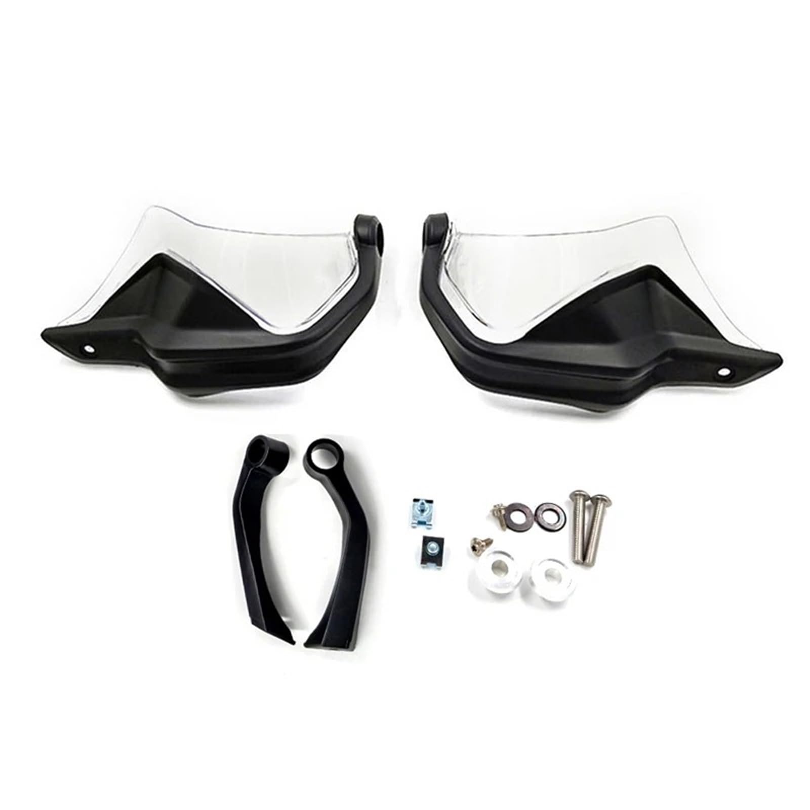 Lenker Handschutz Schild Für R1200GS LC 2013-2019 Für R1200GS Für ADV 2013-2019 Motorrad Handprotektoren Hand Schild Langlebige Schutz Motorrad Handprotektoren(Black Clear-1Set) von WIBNBRO