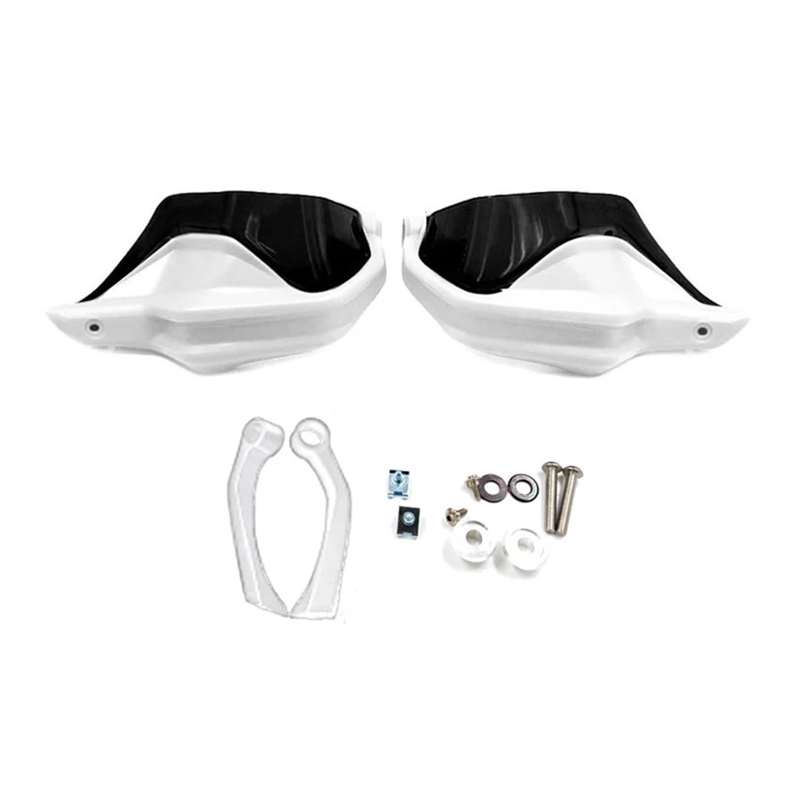 Lenker Handschutz Schild Für R1200GS LC 2013-2019 Für R1200GS Für ADV 2013-2019 Motorrad Handprotektoren Hand Schild Langlebige Schutz Motorrad Handprotektoren(White Black-1Set) von WIBNBRO