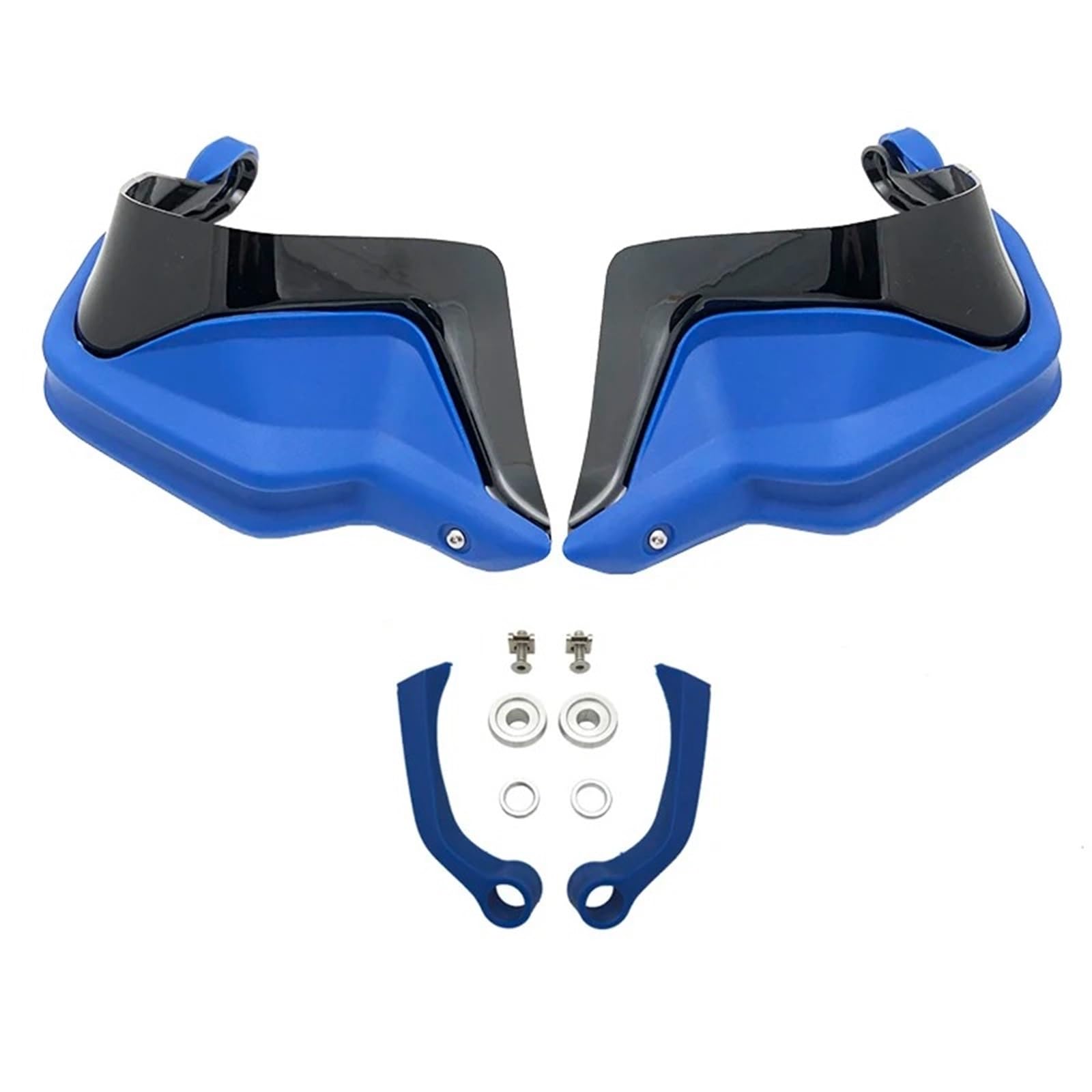 Lenker Handschutz Schild Für S1000XR 2014-2019 Für F800GS Für ADV 2014-2019Handschutz Hand Schild Schutz Windschutzscheibe Motorrad Handprotektoren(Blue Black Set) von WIBNBRO