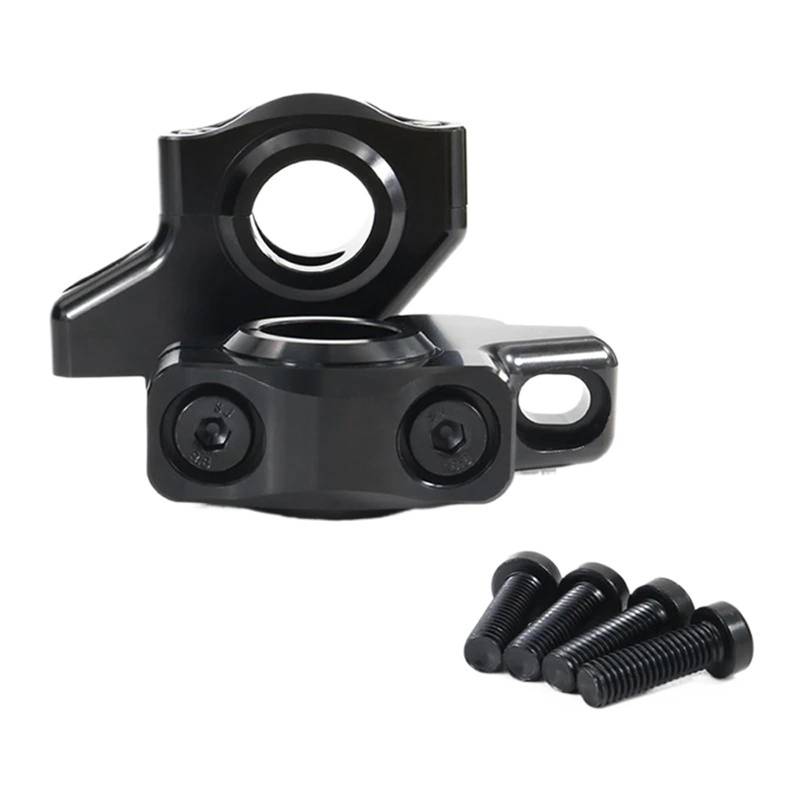 Lenker Riser Motorrad Für Kawasaki Für ER-5 1997-2006 7/8 "22mm Offset Lenker Riser Verlängern Standard Bar Riser Moto Lenkererhöhung(Gloss Black) von WIBNBRO