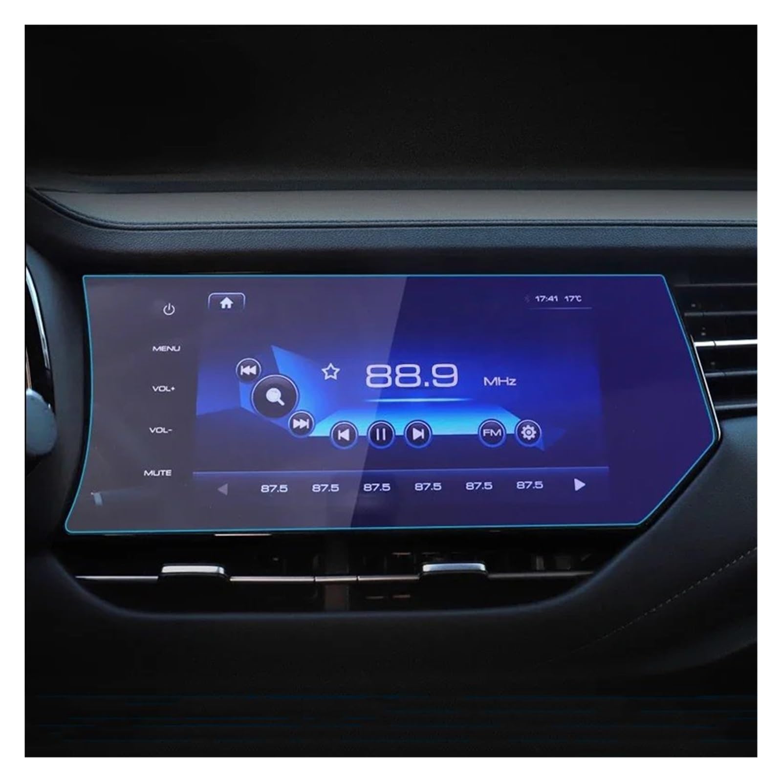 Navigations-Displayschutz Für Haval Für Great Für Wand F7/ F7X 2019 2020 2021 2022 Gehärtetem Glas Schutz Film Screen ProtectorAuto GPS Navigation Zubehör Navigation Schutzfolie(Anti-Blue Light) von WIBNBRO