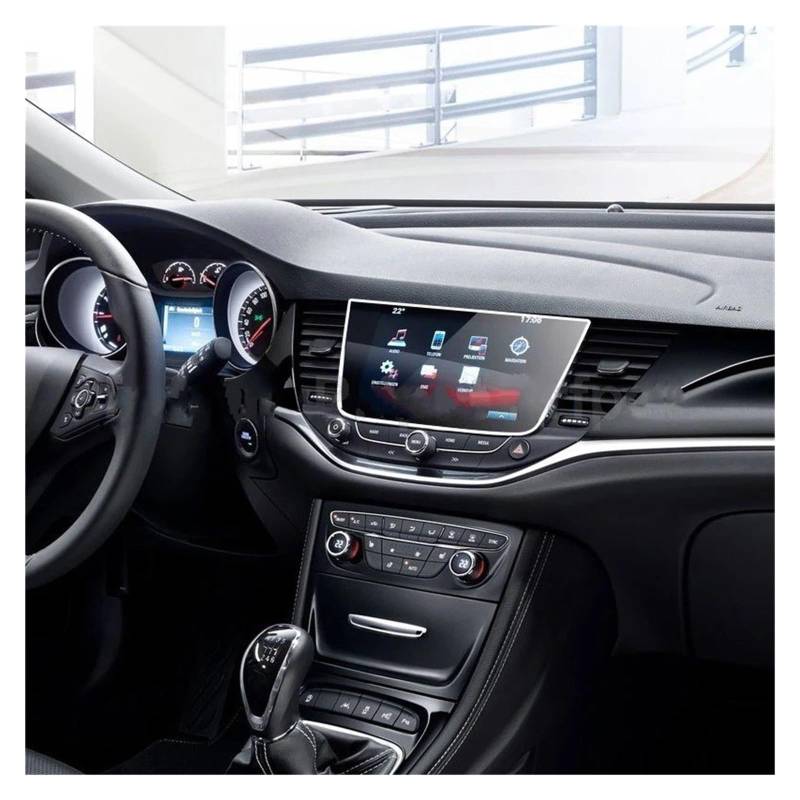 Navigations-Displayschutz Für Opel Für Astra K Für Vauxhall Für Astra K 2018 2019 Autoradio GPS-Navigation Innenzubehör Displayschutzfolie Aus Gehärtetem Glas Navigation Schutzfolie von WIBNBRO