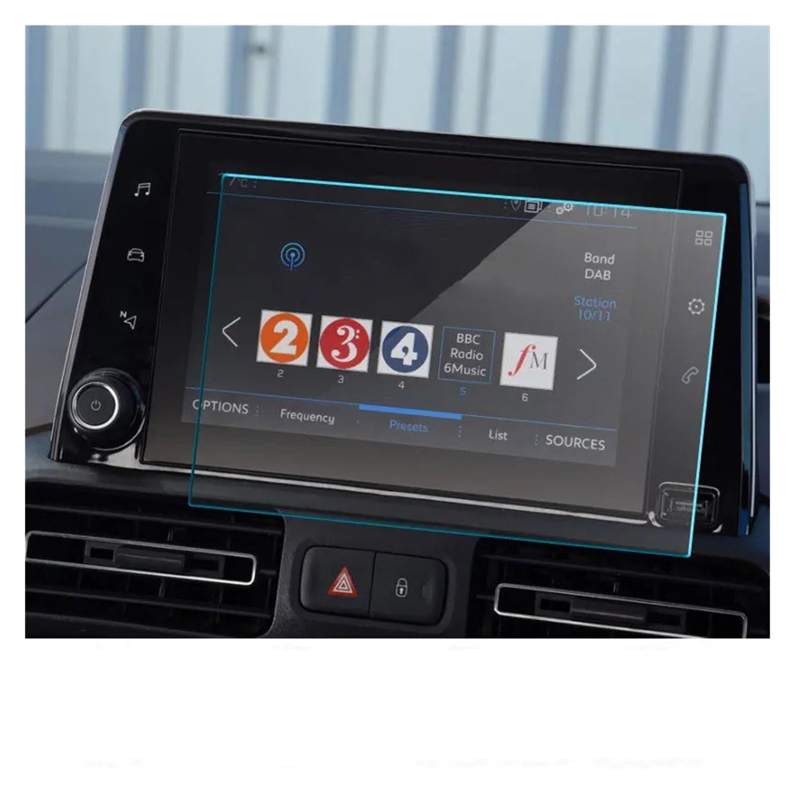 Navigations-Displayschutz Für Peugeot Für Rifter 2019 2020 LCD Instrument Panel Bildschirm Auto Innen Zubehör Auto Radio PET Film Screen Protector Navigation Schutzfolie von WIBNBRO