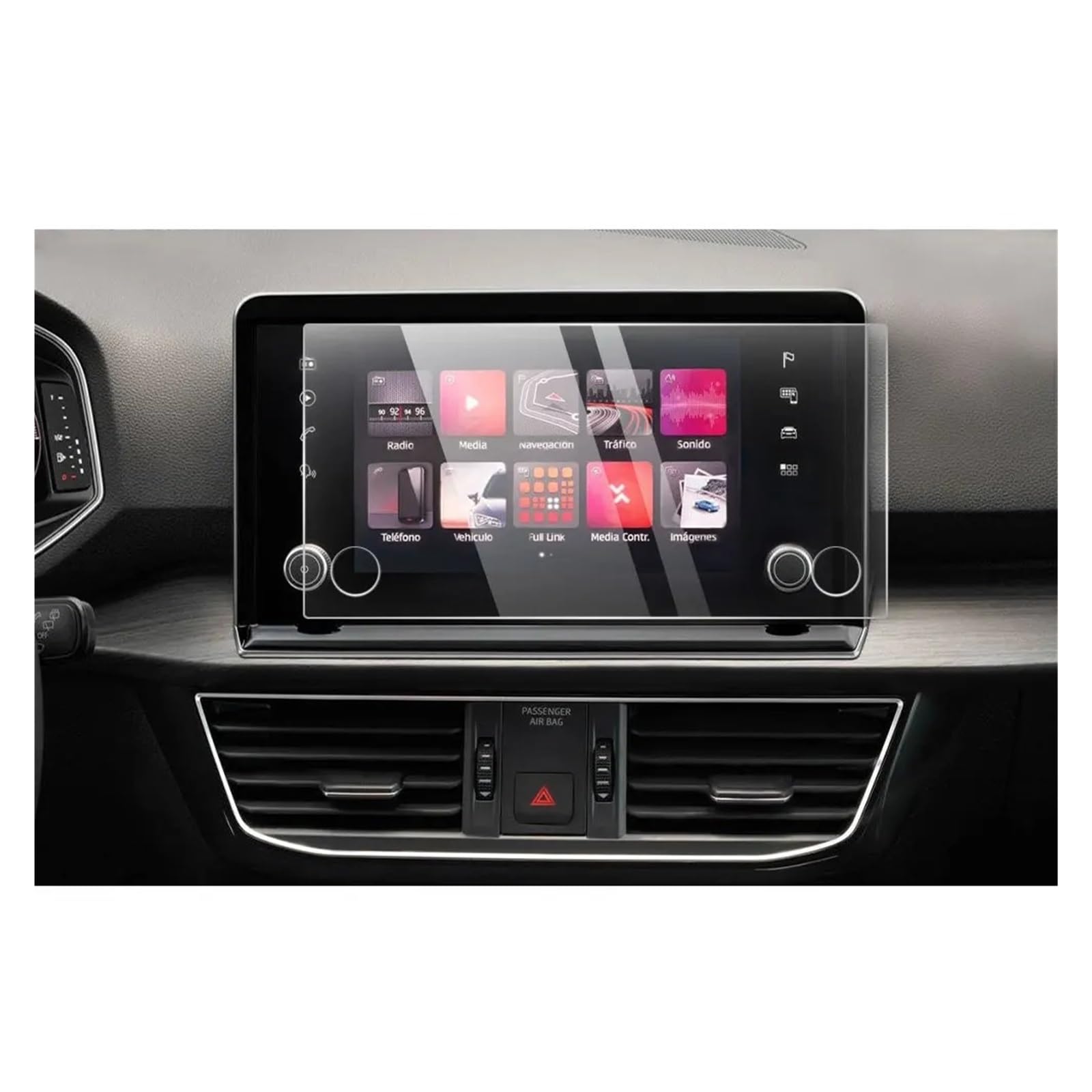 Navigations-Displayschutz Für Seat Für Tarraco 2019 2020 8-Zoll-Autonavigation Touch Display Screen Protector Autozubehör Navigation Schutzfolie von WIBNBRO