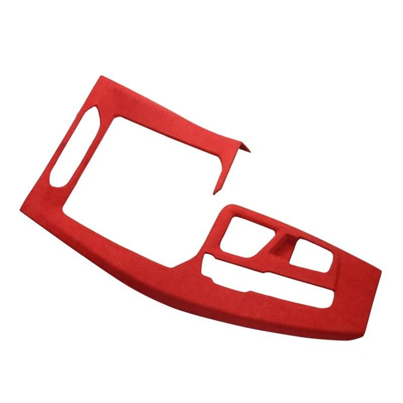 PanelMittelkonsole Für X3 G01 Für X4 G02 Auto Schaltknauf Zentrale Handbremsenabdeckung Innenzubehör Schutzaufkleber Wildleder Car Wrapping ABS Mittelkonsole Dekor(2Red) von WIBNBRO