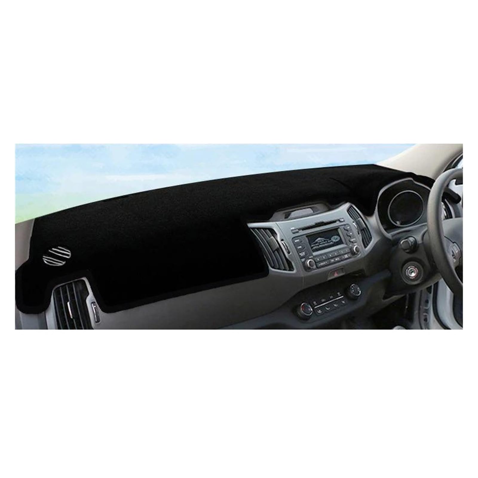 Armaturenbrett Abdeckung Für Kia Für Sportage R Für Sportage 3 2011 2012 2013 2014 2015 2016 2017 Auto Rutschfeste Armaturenbrettmatte Sonnenschutz Pad Armaturenbrettabdeckung Auto Dashboard Abdeckung von WIJHJET