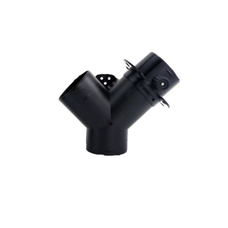 Auspuff Pfeife 60mm 75mm Ventil Klappe Einstellbare Air Diesel Heizung Vent Führung Zweig Splitter Auspuffrohr Outlet Joiner Stecker Für Auto Abgasrohrleitungen(75mm Y2 1 Valve) von WIJHJET