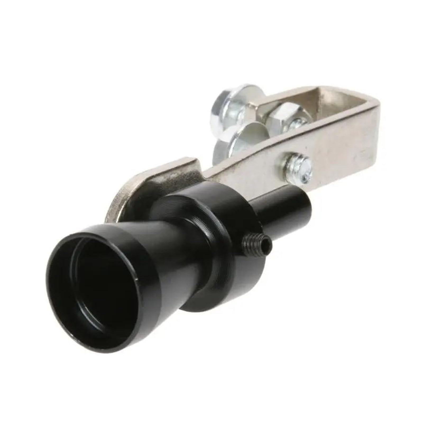 Auspuff Pfeife Aluminiumlegierung Größe S Universal Auto Turbo Sound Whistle Schalldämpfer Auspuffrohr Abgasrohrleitungen(Schwarz) von WIJHJET