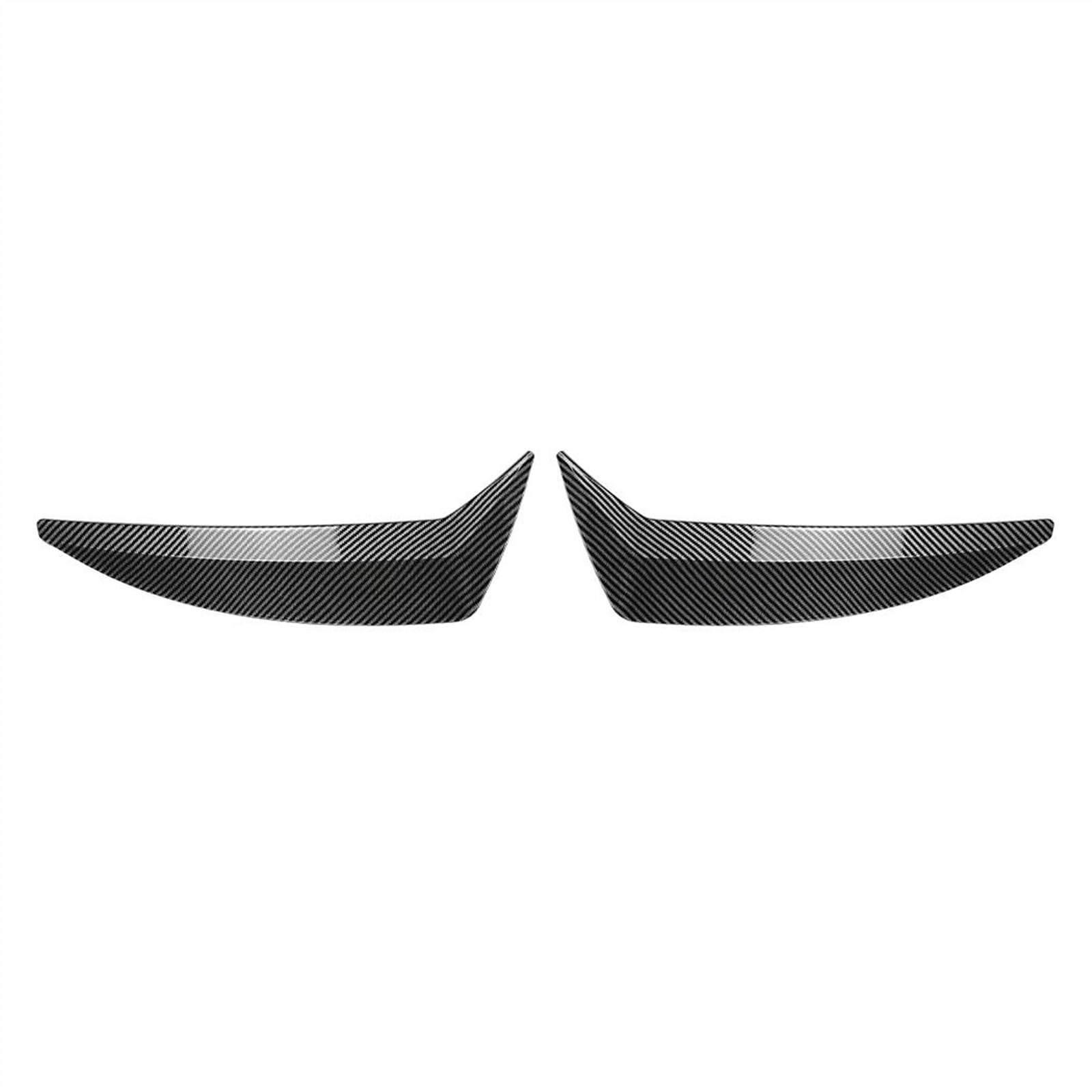 Auto Heckflügel 2Pcs Für X6 G06 2019 Hinten Flügel Spoiler Schwanz Lip Feste Wind Flügel Auto Körper Kit Außen Dekoration Schutz Spoiler Wing(Carbon Look) von WIJHJET