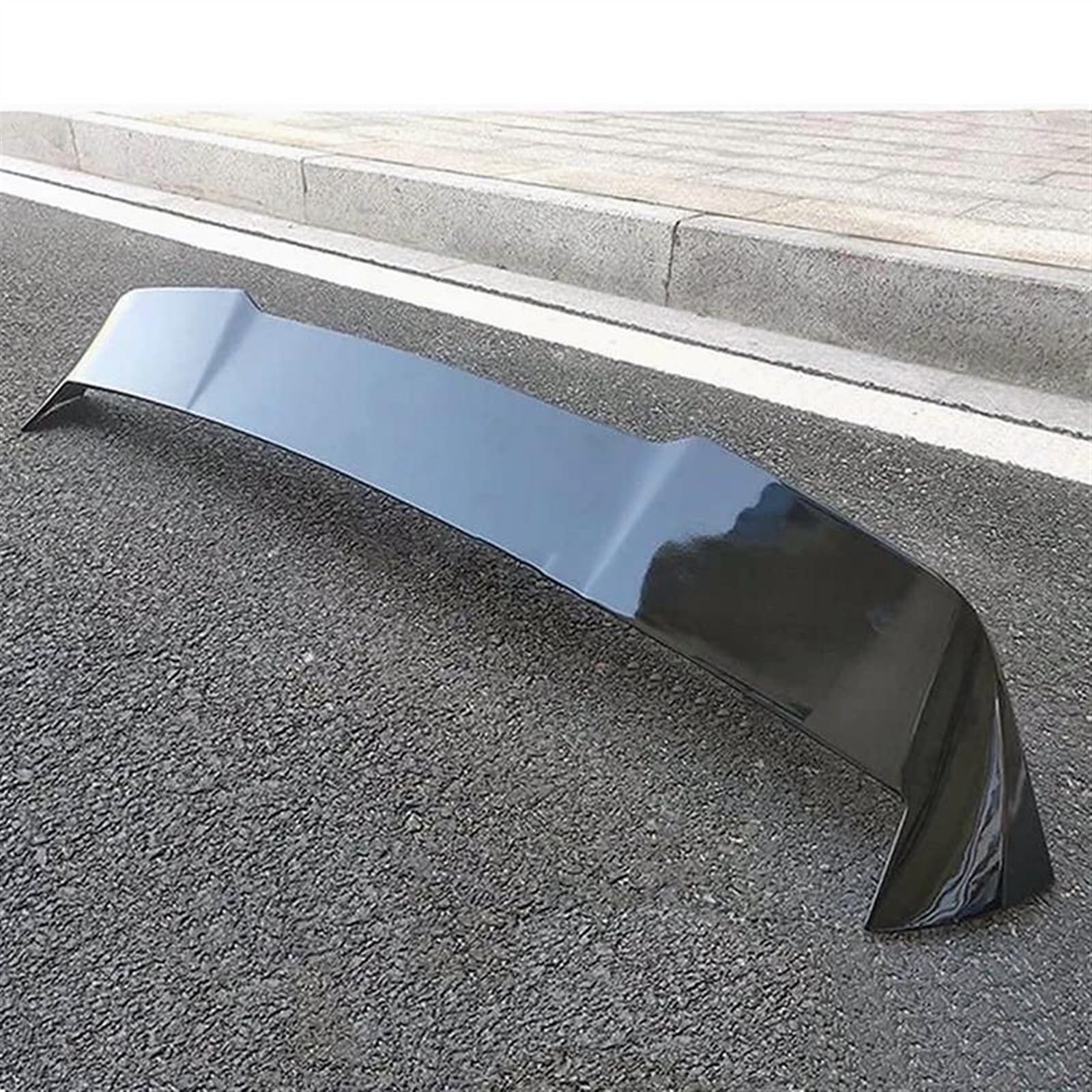 Auto Heckflügel Für Passat Für Variante B7 2010 2011 2012 2013 2014 ABS Heckflügel Spoiler Glänzend Schwarz Carbon Fiber Look Spoiler Wing(Glossy Black) von WIJHJET